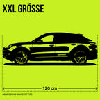 Porsche Cayenne Turbo GT (2023) - Wandtattoo