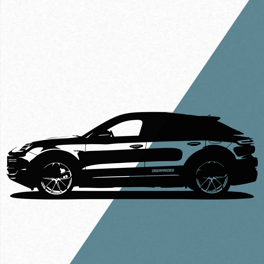Porsche Cayenne Turbo GT (2023) - Wandtattoo