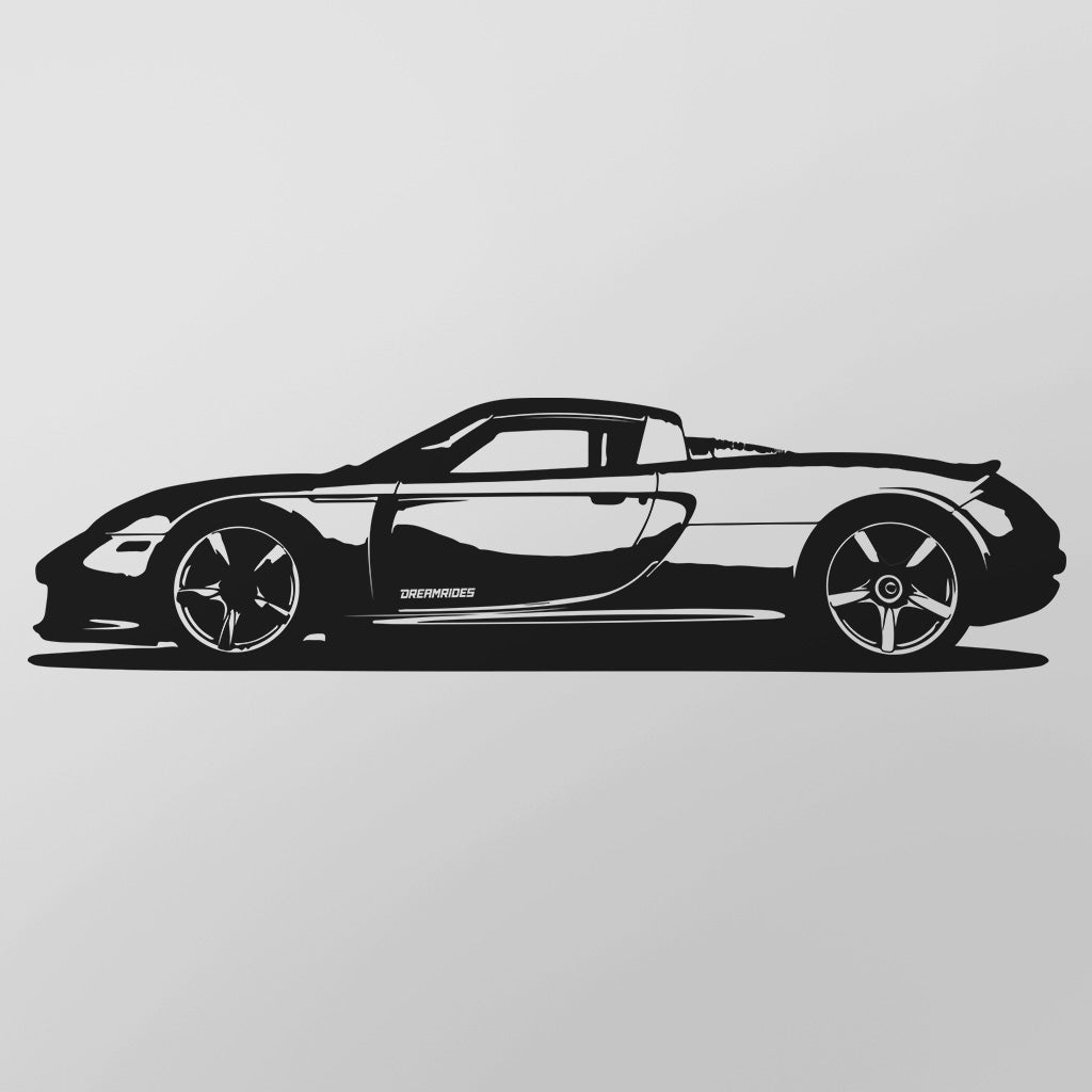 Porsche Carrera GT (2004) - Wandtattoo