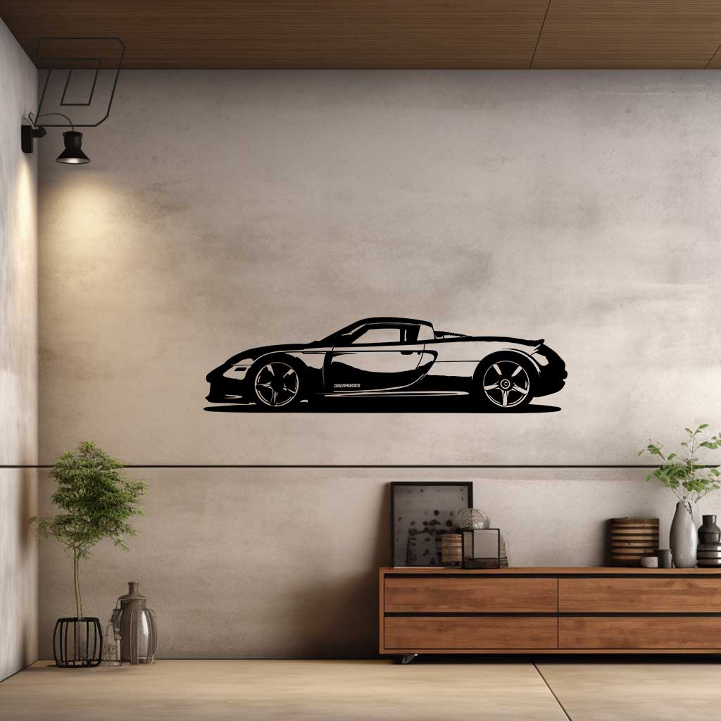 Wandtattoo - Porsche Carrera GT (2004)