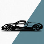 Porsche Carrera GT (2004) - Wandtattoo