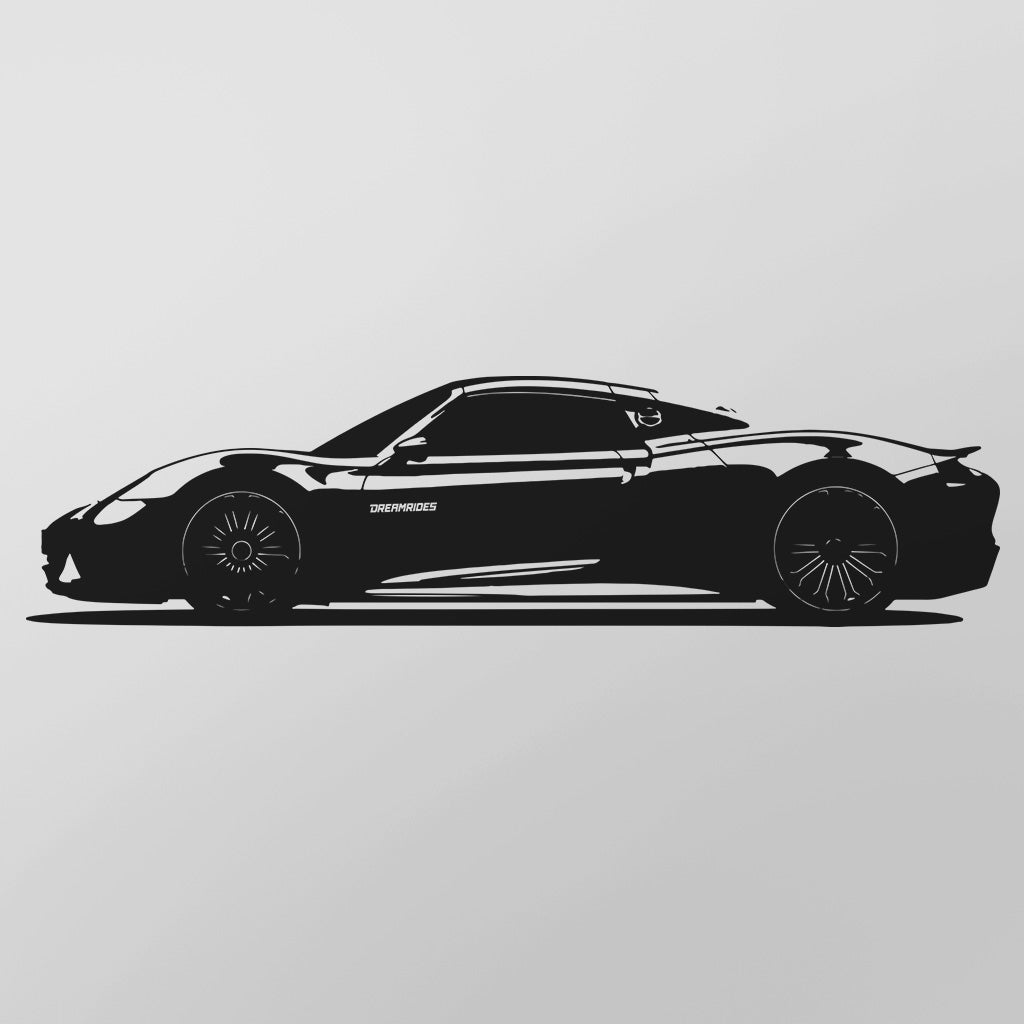 Porsche 918 Spyder (2015) - Wandtattoo