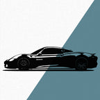 Porsche 918 Spyder (2015) - Wandtattoo