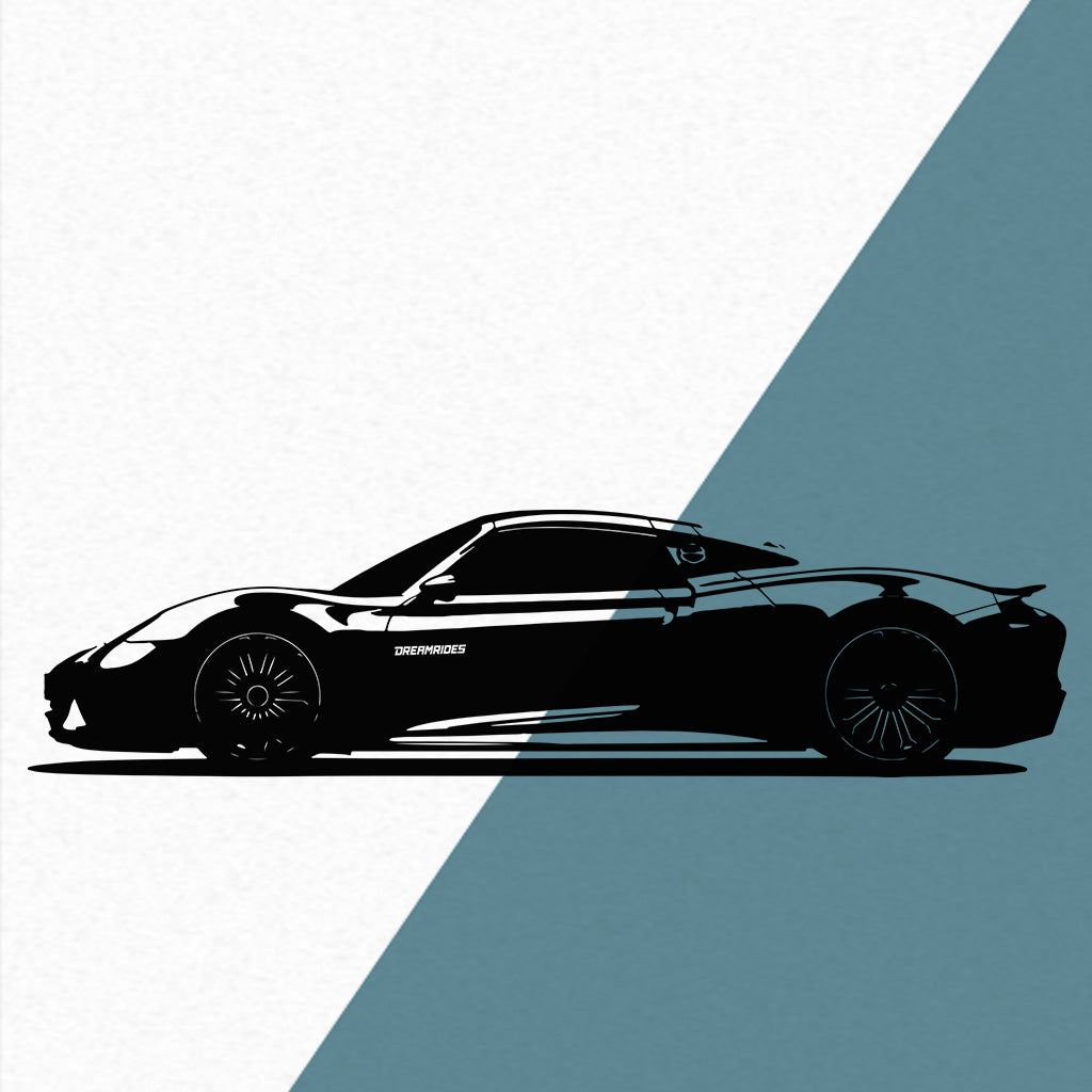 Porsche 918 Spyder (2015) - Wandtattoo