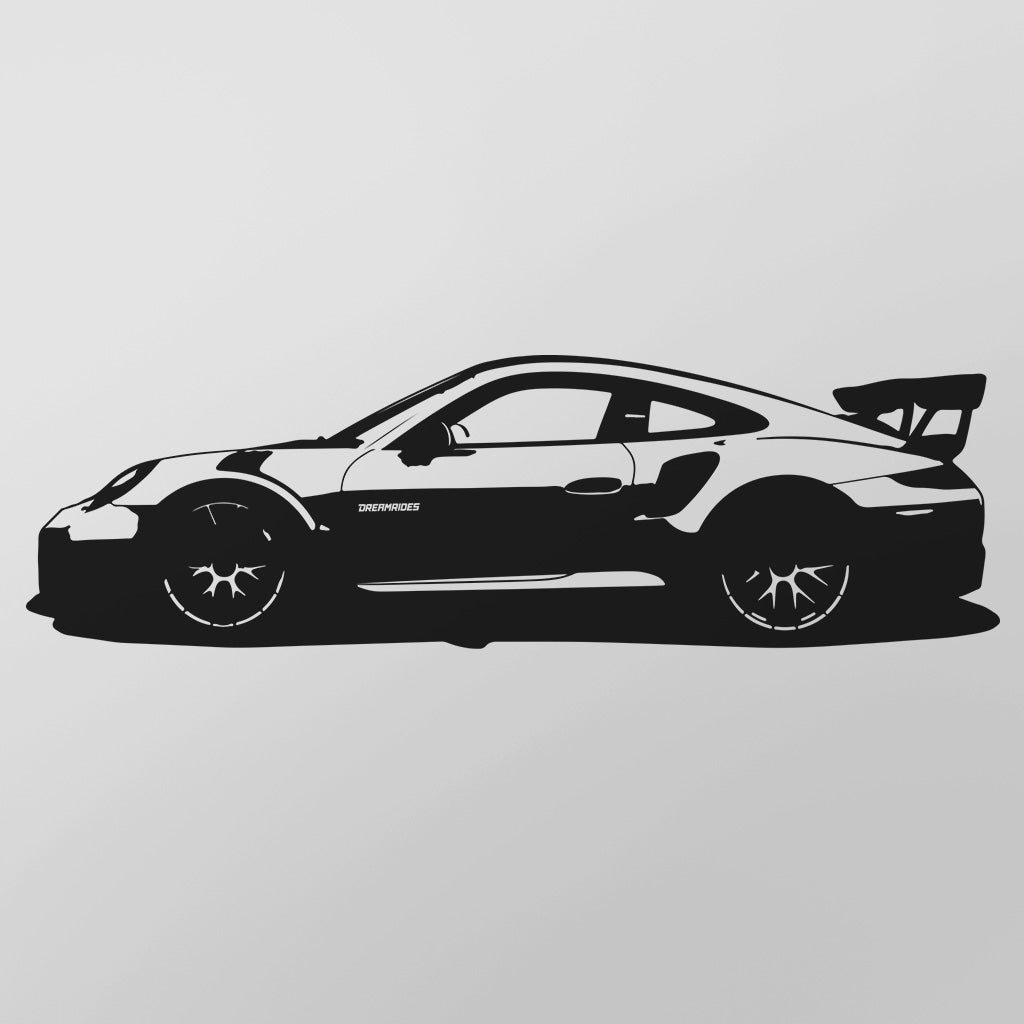 Porsche 911 GT2 RS (2018) - Wandtattoo