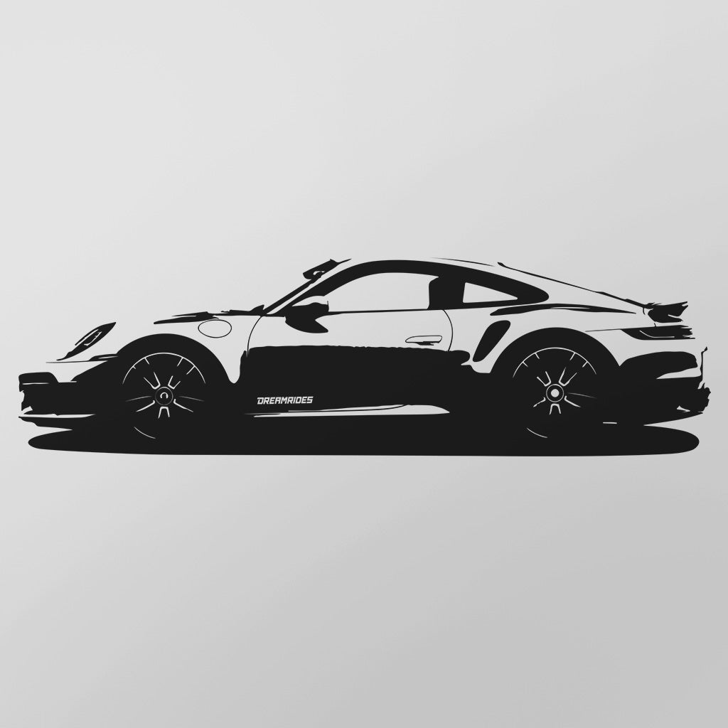 Porsche 911 (992) Turbo S (2021) - Wandtattoo
