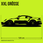 Porsche 911 (992) Turbo S (2021) - Wandtattoo
