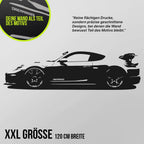 Porsche Cayman GT4 RS (2022) - Wandtattoo