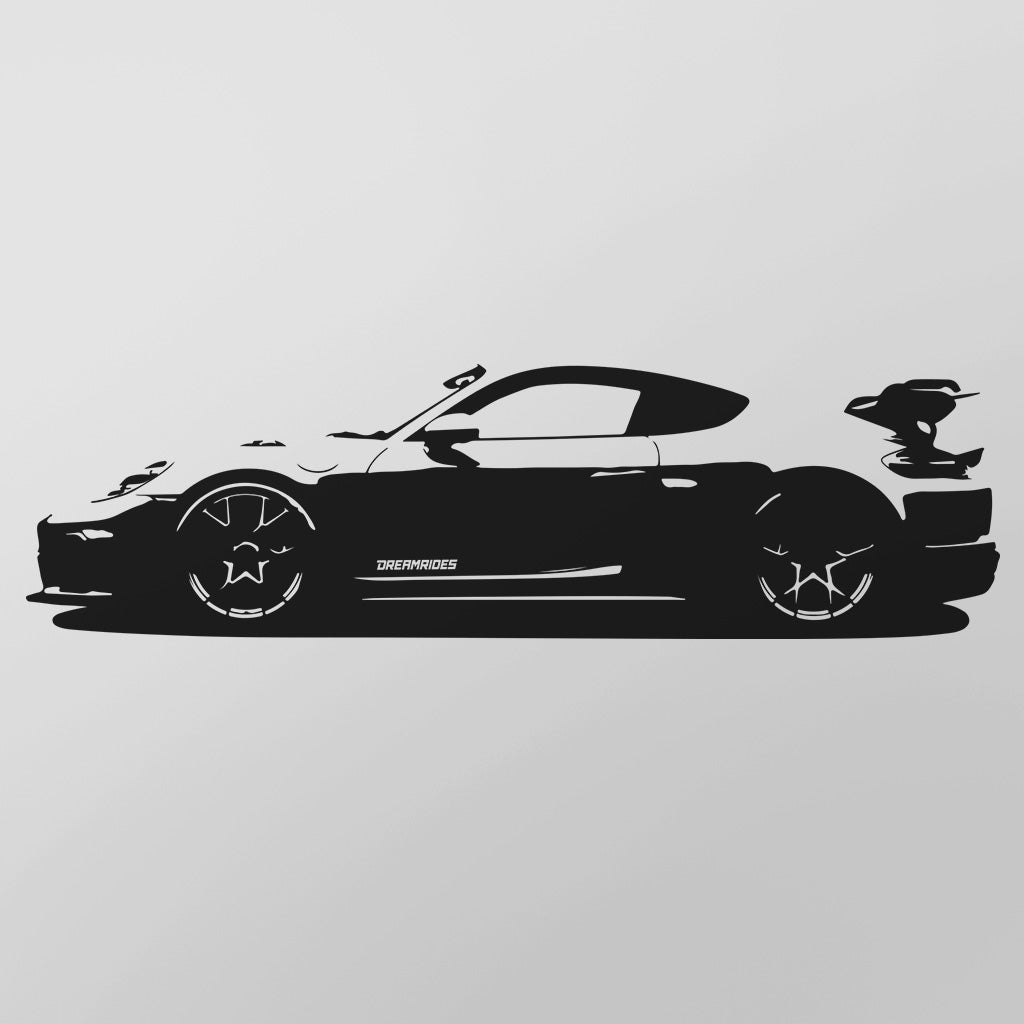 Porsche Cayman GT4 RS (2022) - Wandtattoo