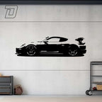 Porsche Cayman GT4 RS (2022) - Wandtattoo