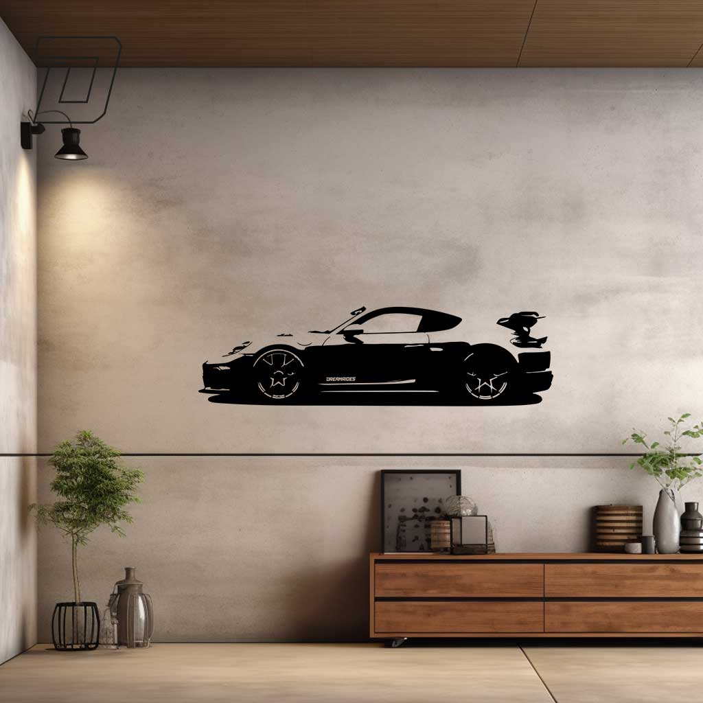 Porsche Cayman GT4 RS (2022) - Wandtattoo