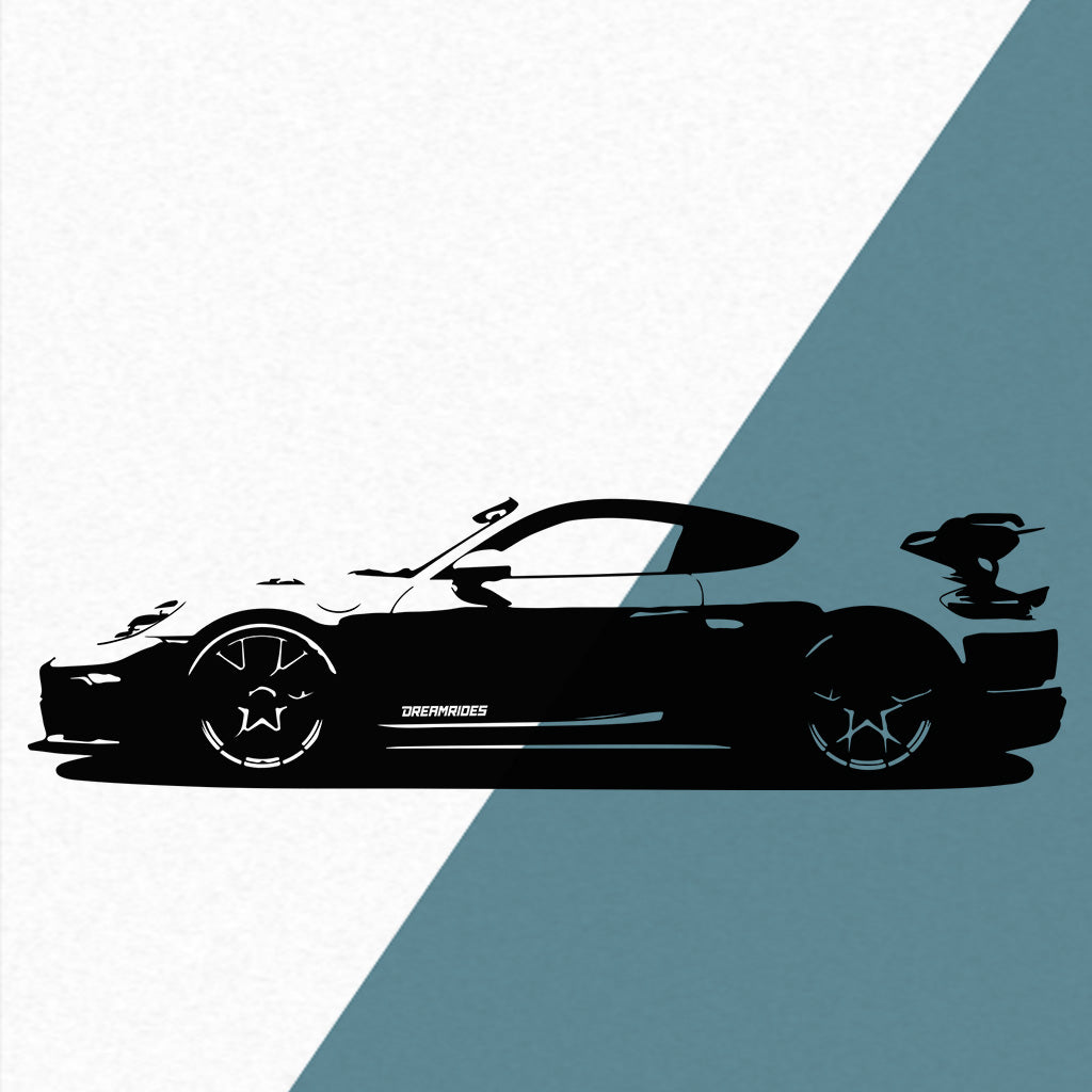 Porsche Cayman GT4 RS (2022) - Wandtattoo