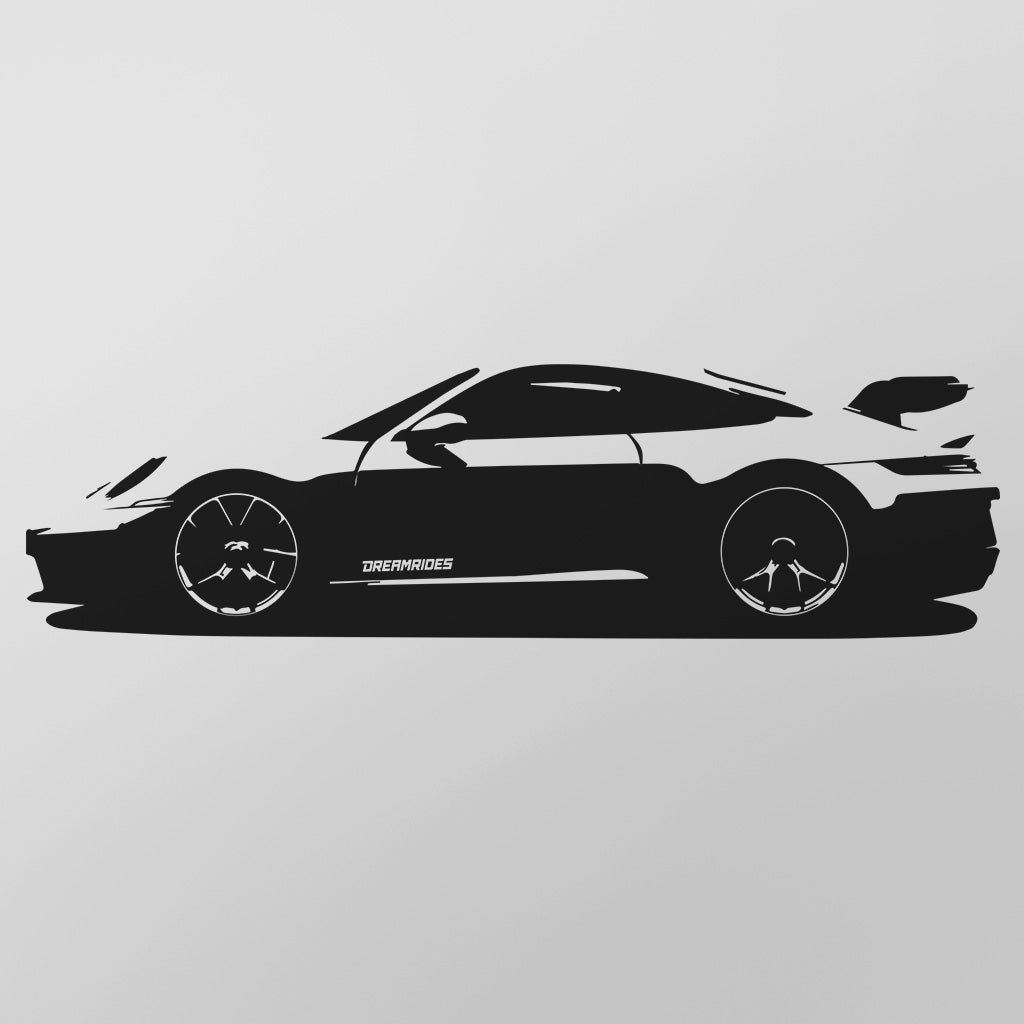 Porsche 911 (992) GT3 (2022) - Wandtattoo