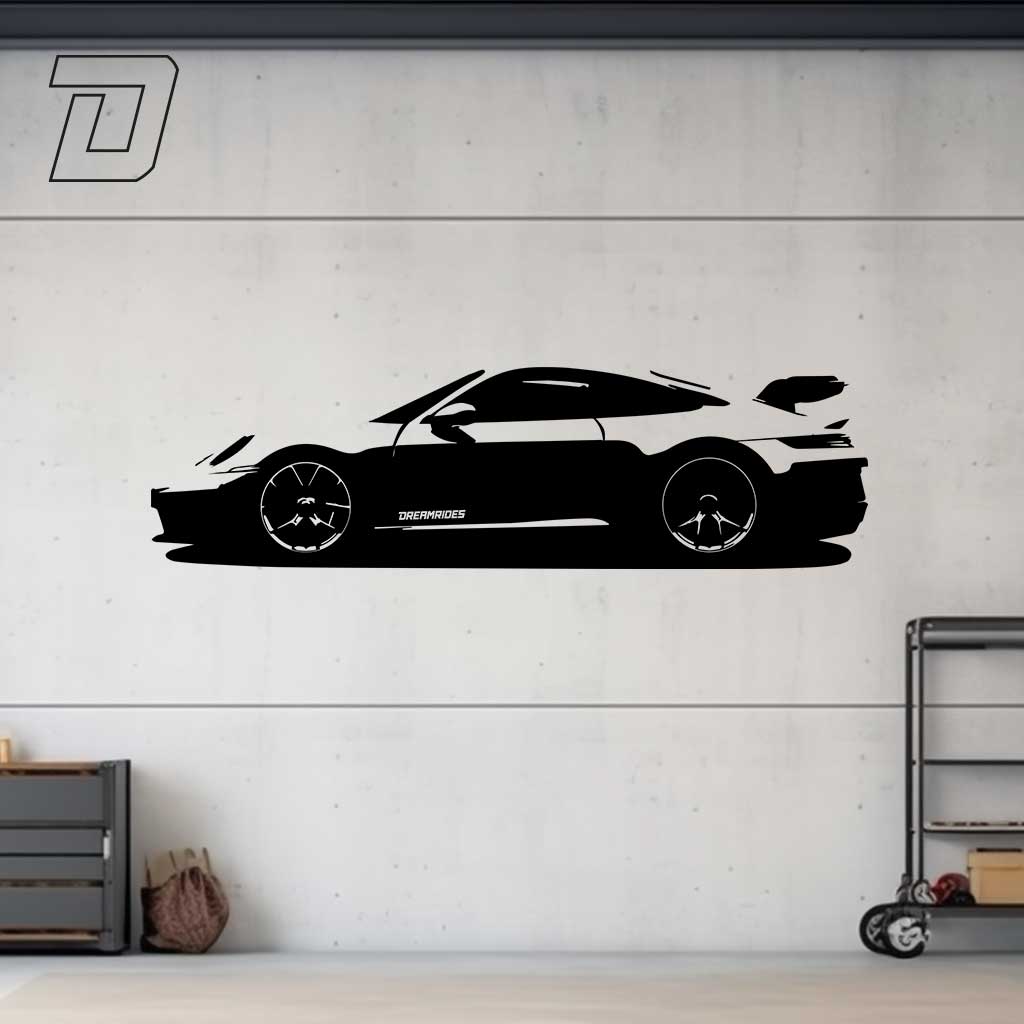 Porsche 911 (992) GT3 (2022) - Wandtattoo