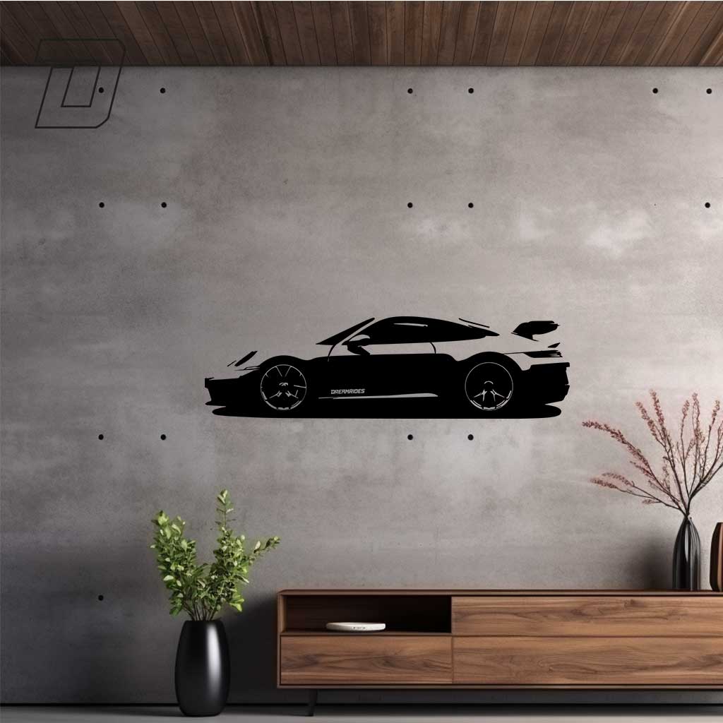 Wandtattoo - Porsche 911 (992) GT3 (2022)