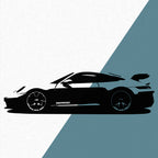 Porsche 911 (992) GT3 (2022) - Wandtattoo