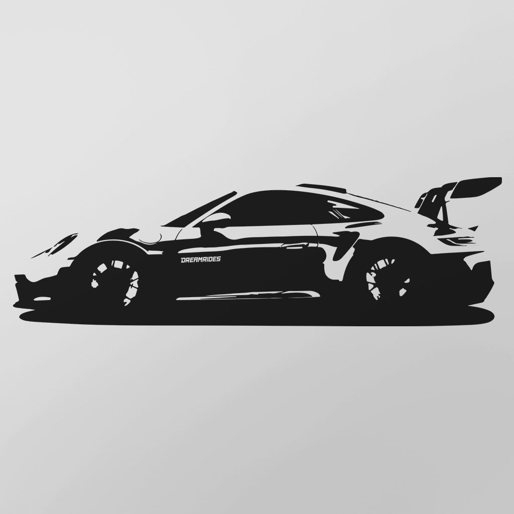 Porsche 911 (992) GT3 RS (2023) - Wandtattoo