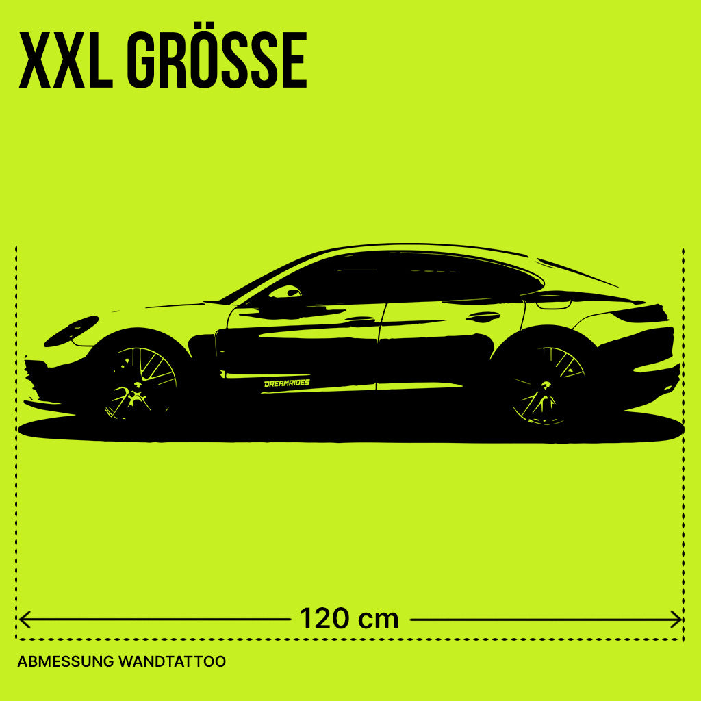 Porsche Panamera Turbo S (2018) - Wandtattoo