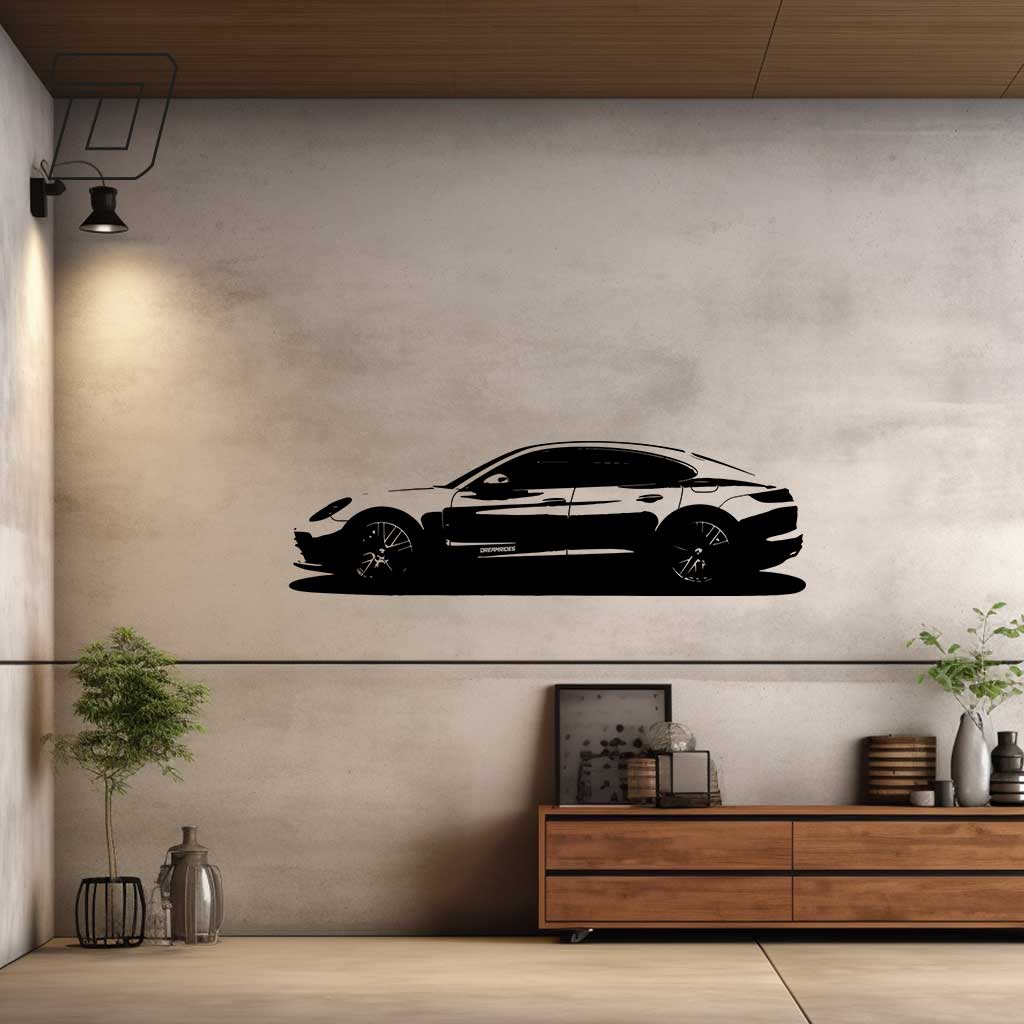 Wandtattoo - Porsche Panamera Turbo S (2018)