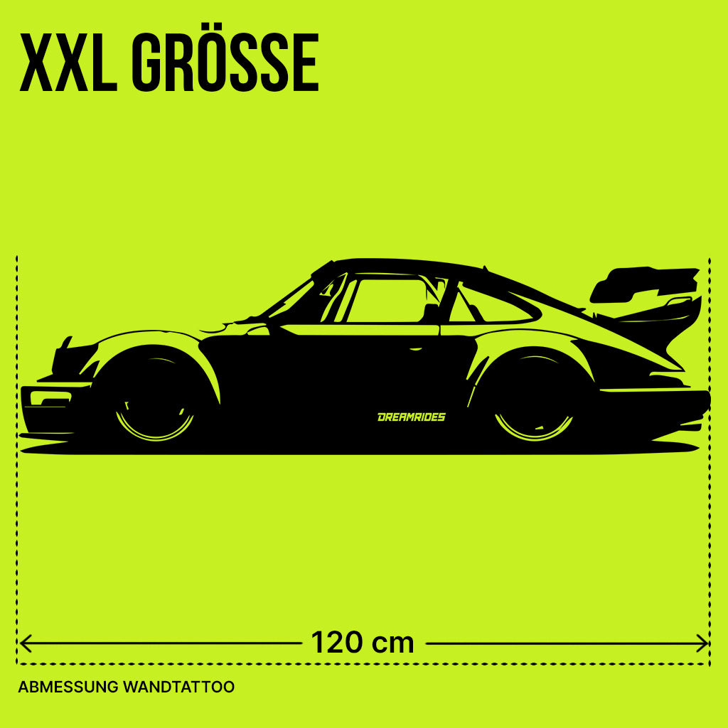 Porsche 911 (930) RWB (2018) - Wandtattoo