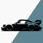 Porsche 911 (930) RWB (2018) - Wandtattoo