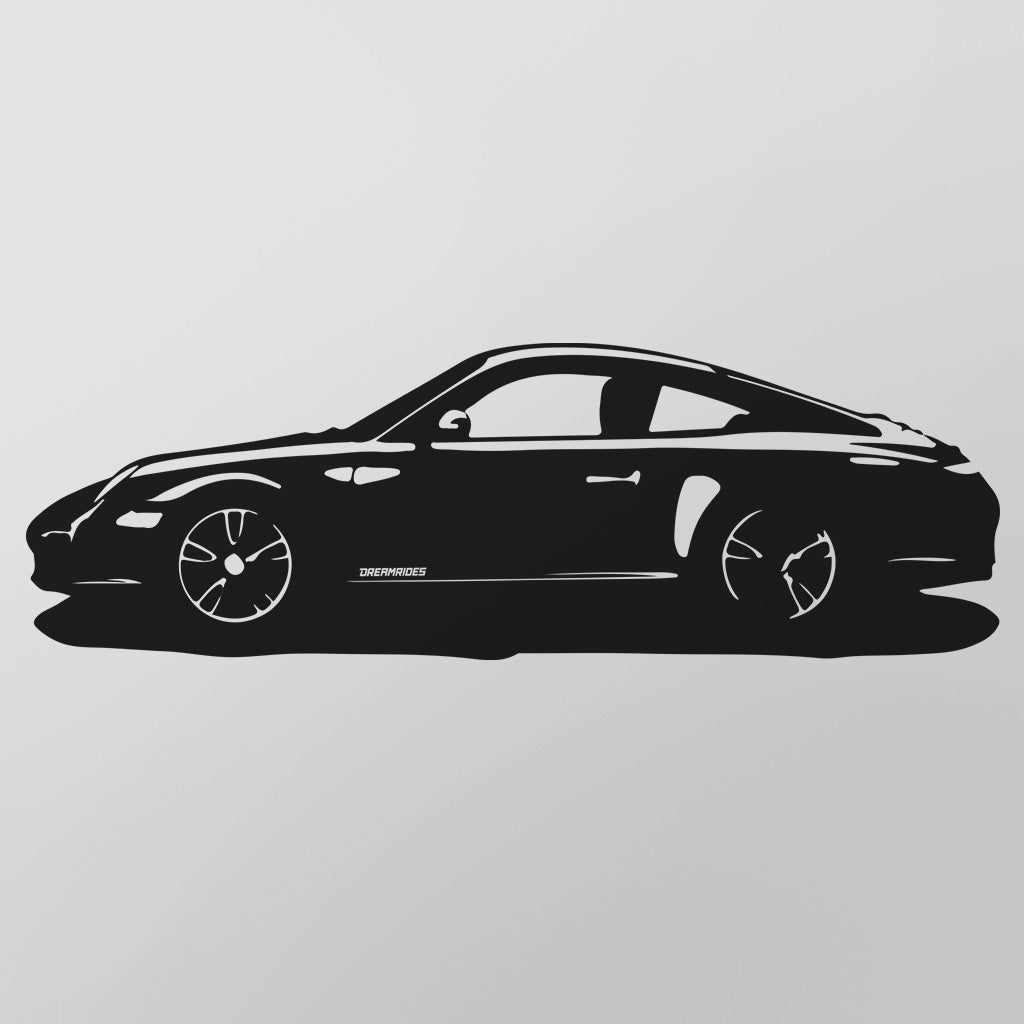 Porsche 911 Carrera S 997.2 (2008) - Wandtattoo