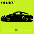 Porsche 911 Carrera S 997.2 (2008) - Wandtattoo