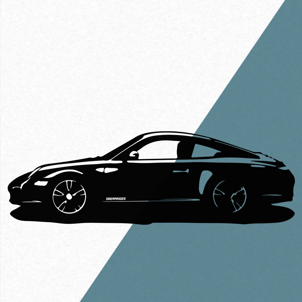 Porsche 911 Carrera S 997.2 (2008) - Wandtattoo