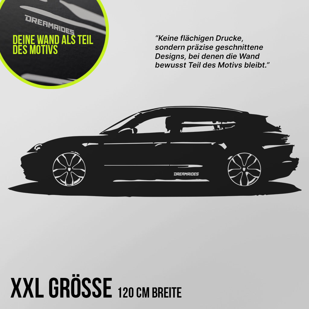 Porsche Taycan Cross Turismo (2022) - Wandtattoo