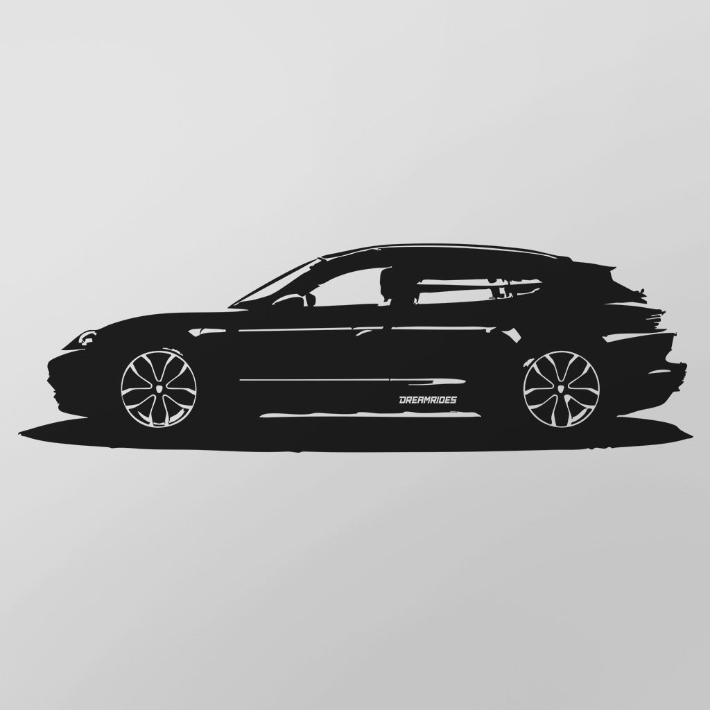 Porsche Taycan Cross Turismo (2022) - Wandtattoo