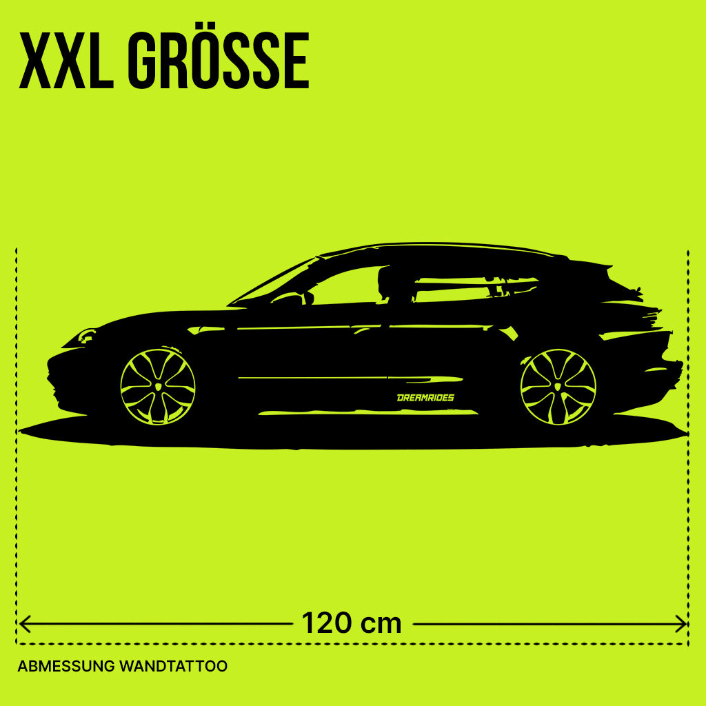 Porsche Taycan Cross Turismo (2022) - Wandtattoo
