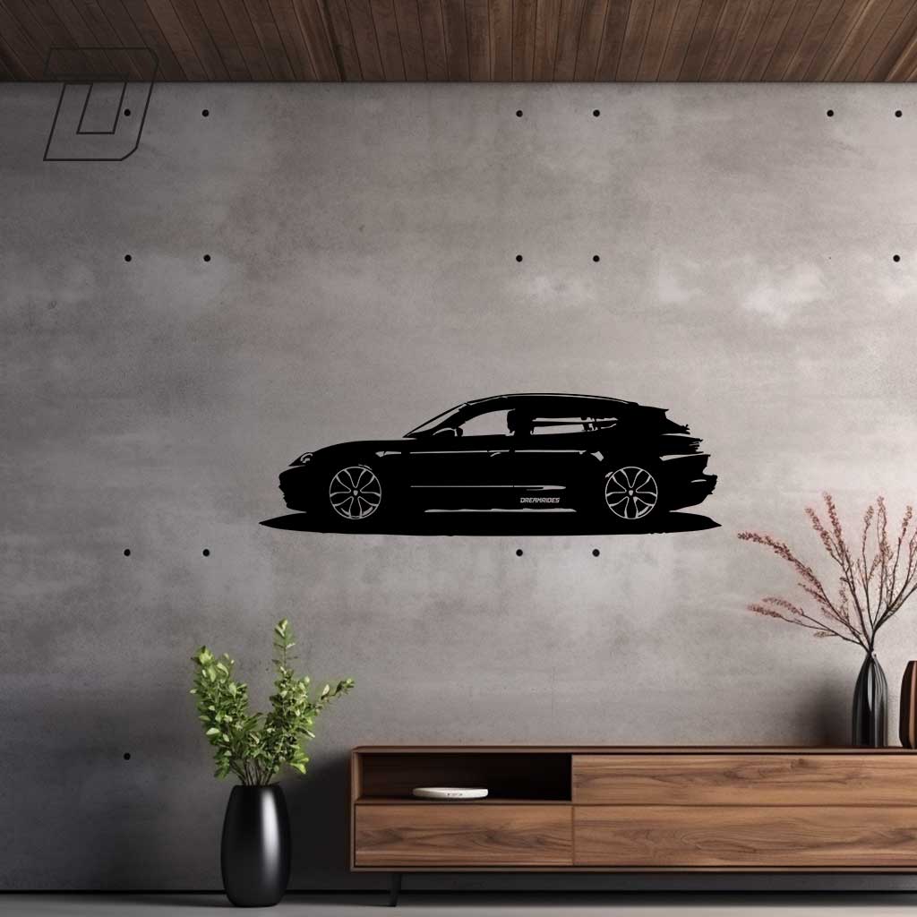 Wandtattoo - Porsche Taycan Cross Turismo (2022)