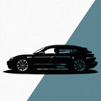 Porsche Taycan Cross Turismo (2022) - Wandtattoo