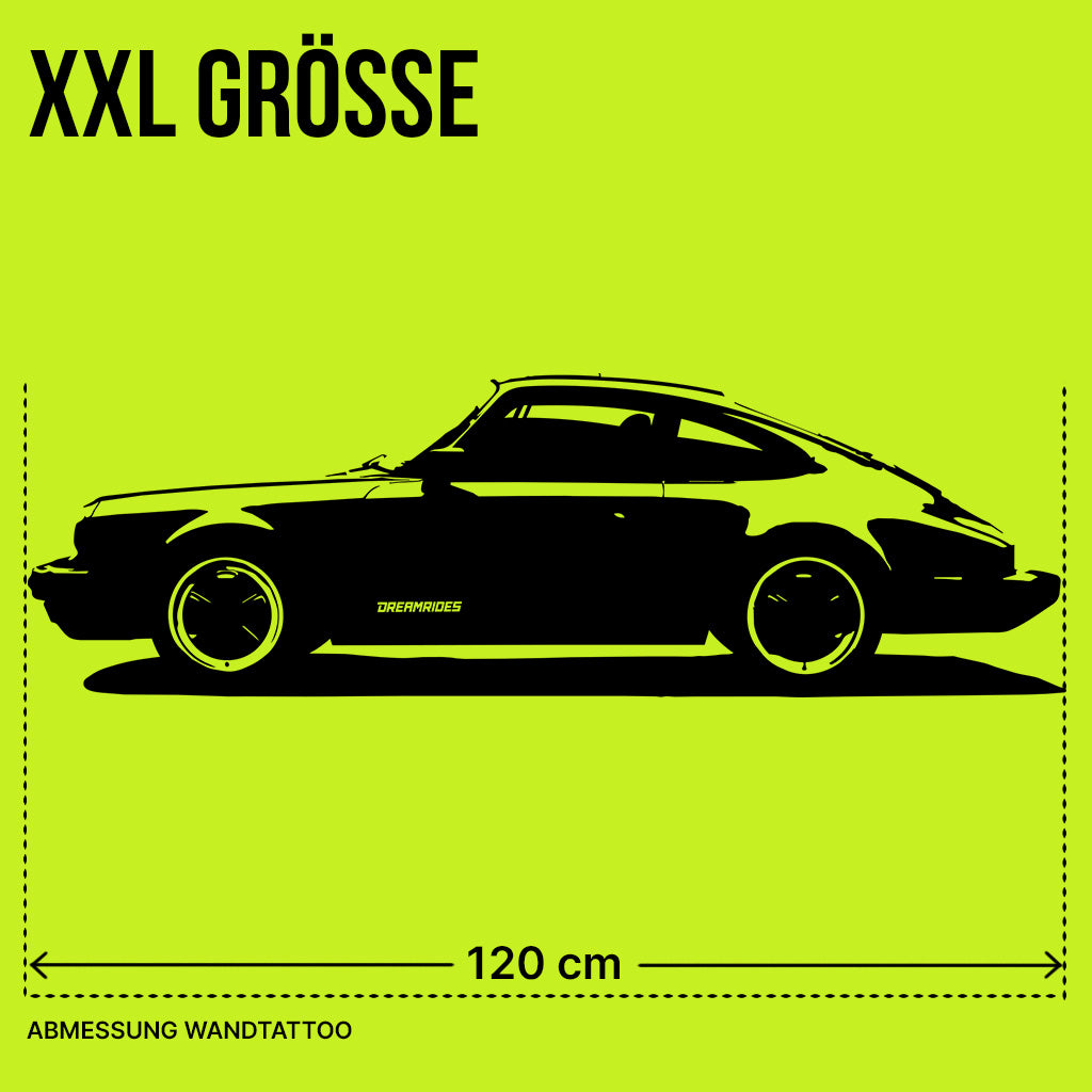 Porsche 911 Carrera (1984) - Wandtattoo