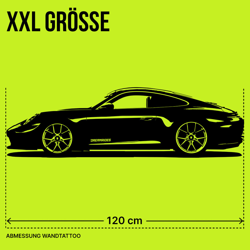 Porsche 911 992.2 GT3 Touring (2026) - Wandtattoo
