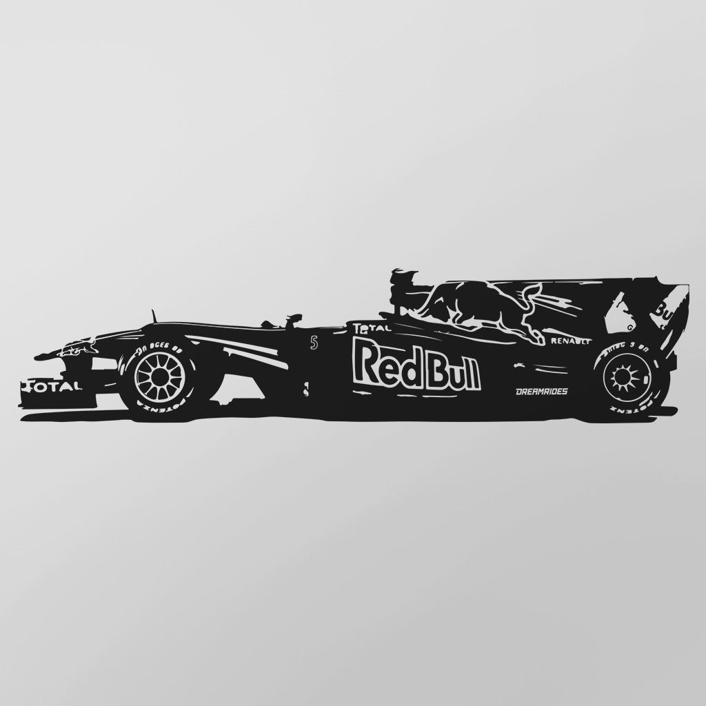 Red Bull F1 "Sebastian Vettel" (2010) - Wandtattoo