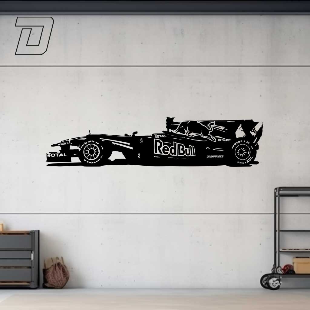 Wandtattoo - Red Bull F1 "Sebastian Vettel" (2010)