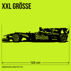 Red Bull F1 "Sebastian Vettel" (2010) - Wandtattoo