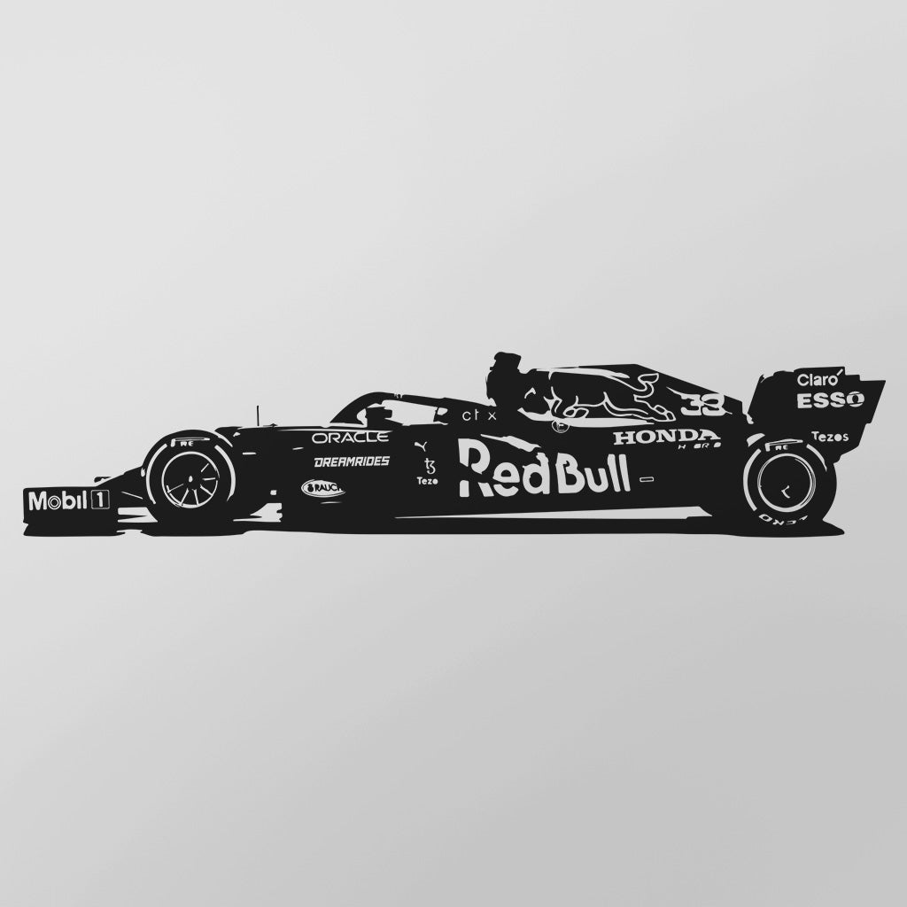 Red Bull F1 "Max Verstappen" (2021) - Wandtattoo