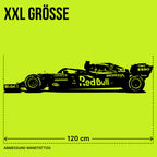 Red Bull F1 "Max Verstappen" (2021) - Wandtattoo