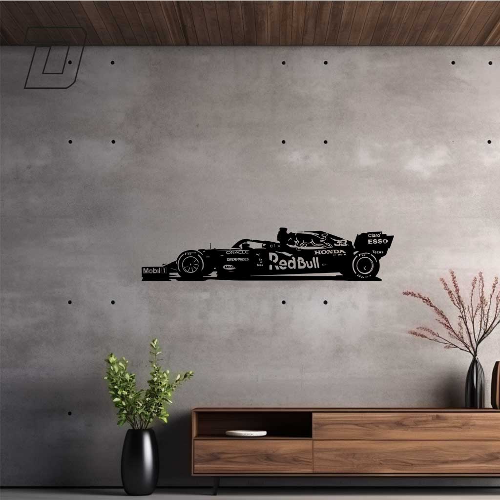 Red Bull F1 "Max Verstappen" (2021) - Wandtattoo