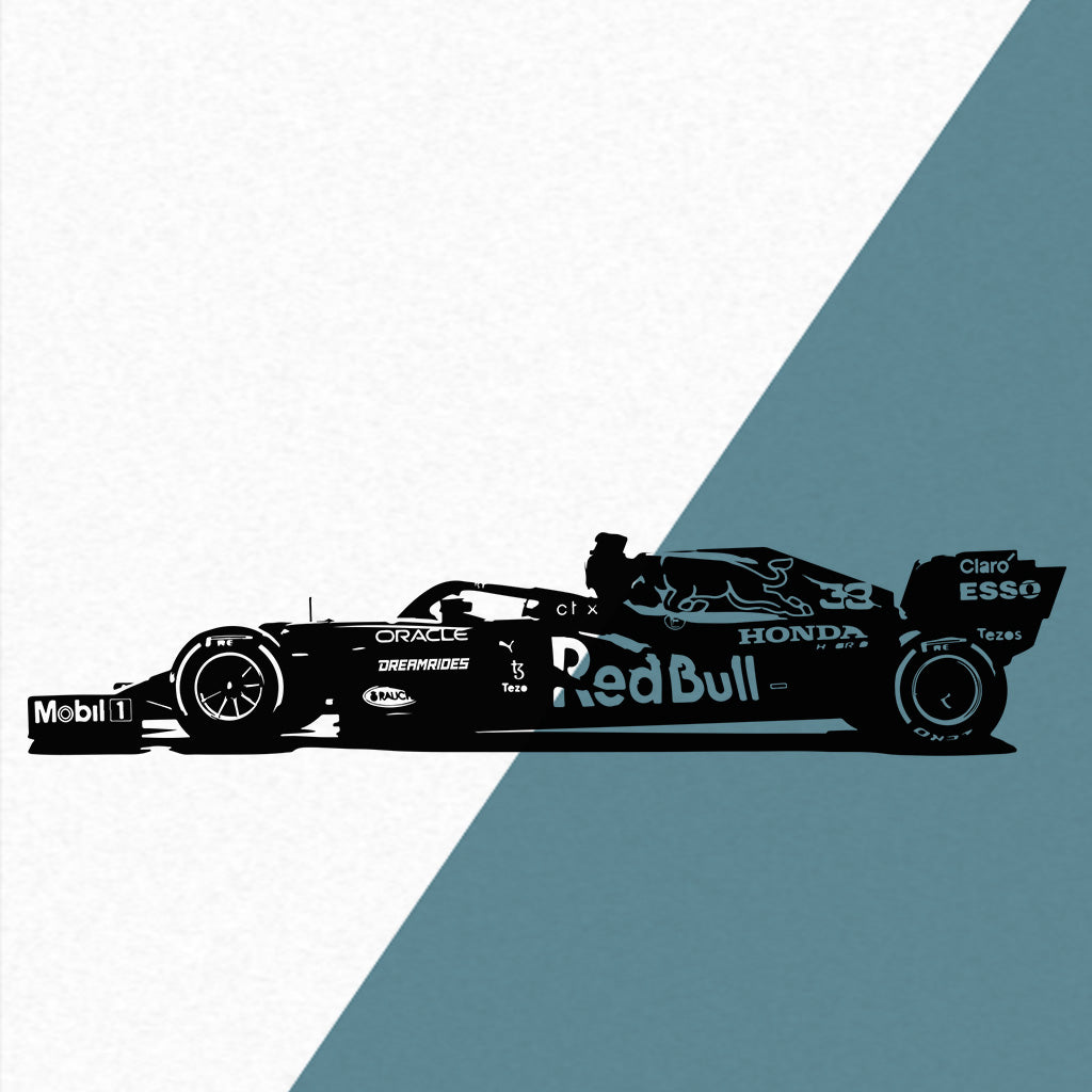 Red Bull F1 "Max Verstappen" (2021) - Wandtattoo