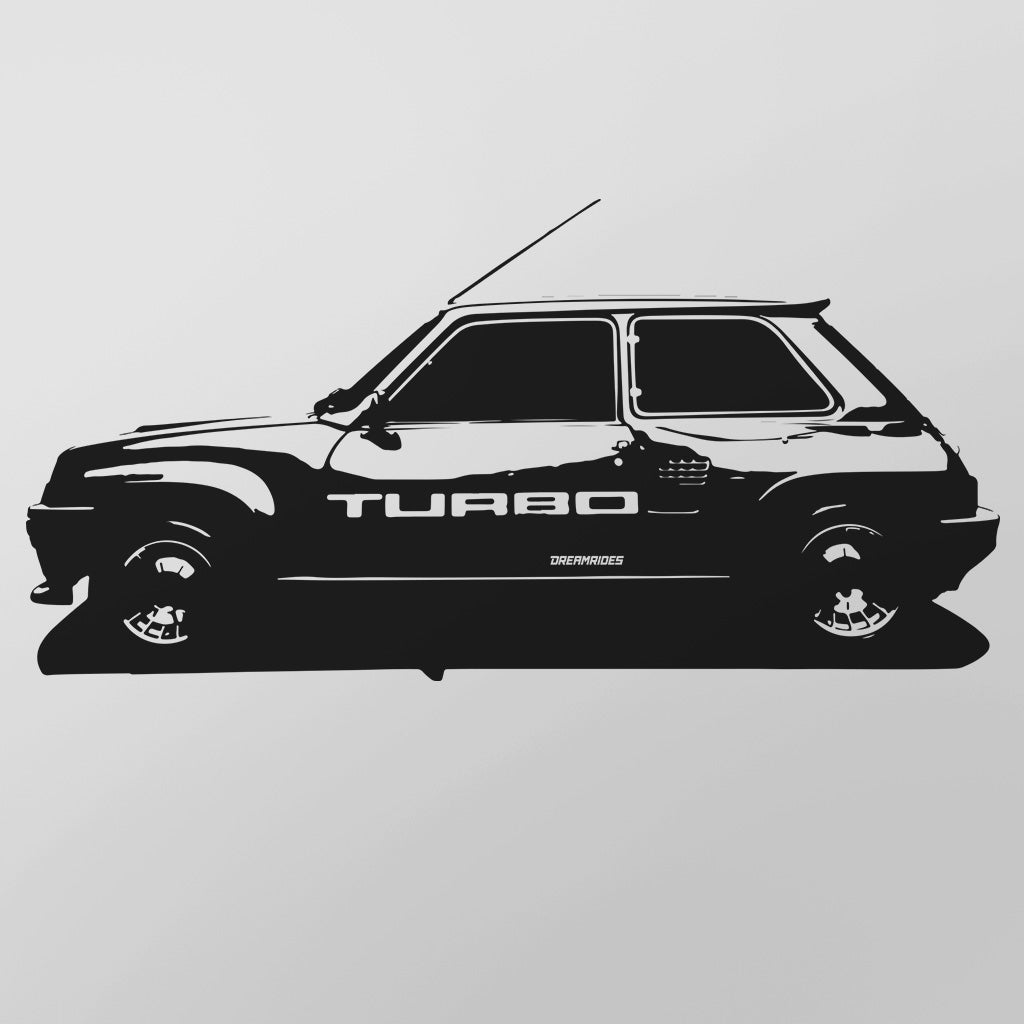 Renault 5 Turbo (1979) - Wandtattoo