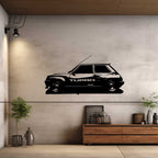 Renault 5 Turbo (1979) - Wandtattoo