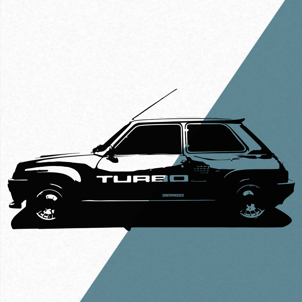 Renault 5 Turbo (1979) - Wandtattoo