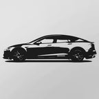Tesla Model S Plaid (2024) - Wandtattoo