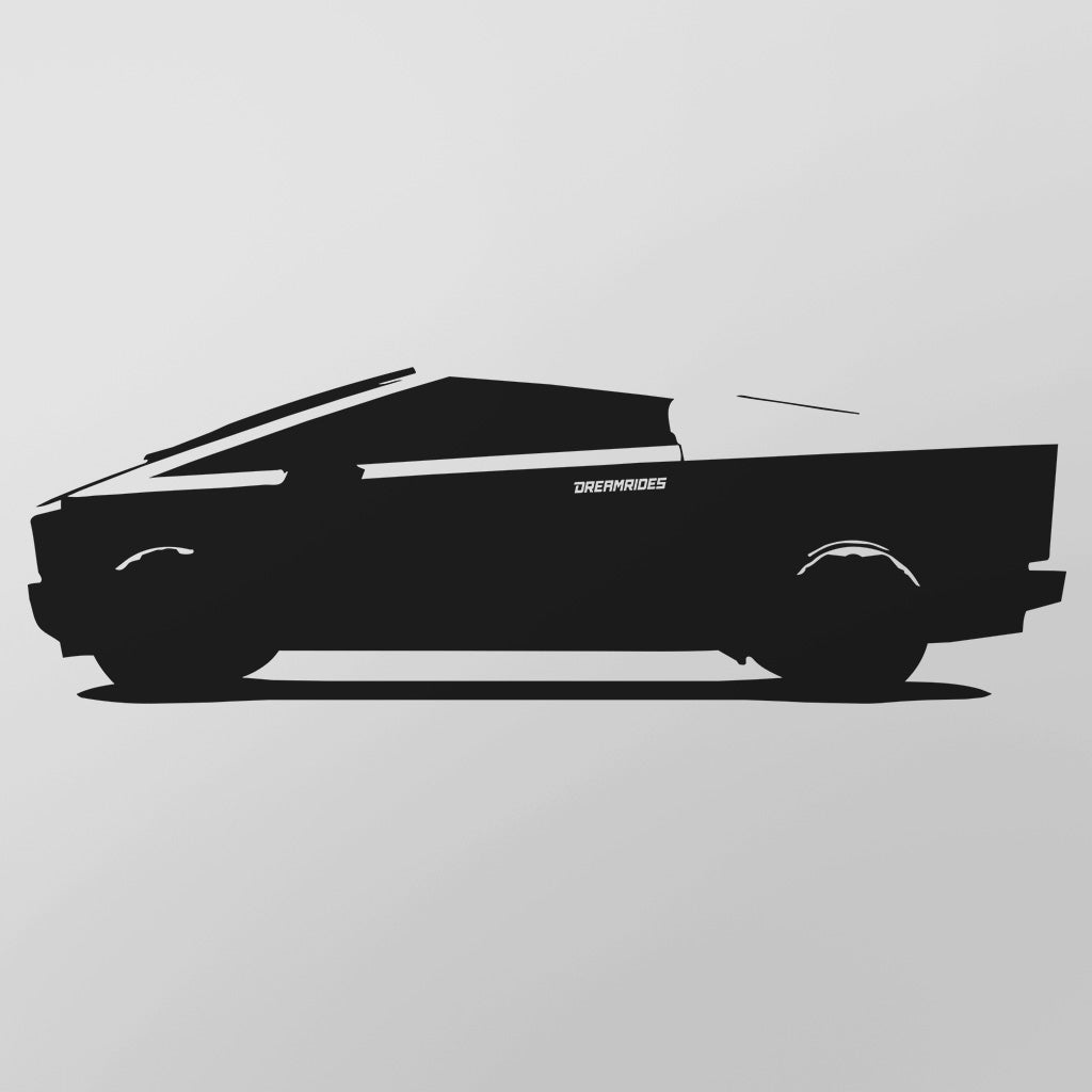 Tesla Cybertruck (2023) - Wandtattoo