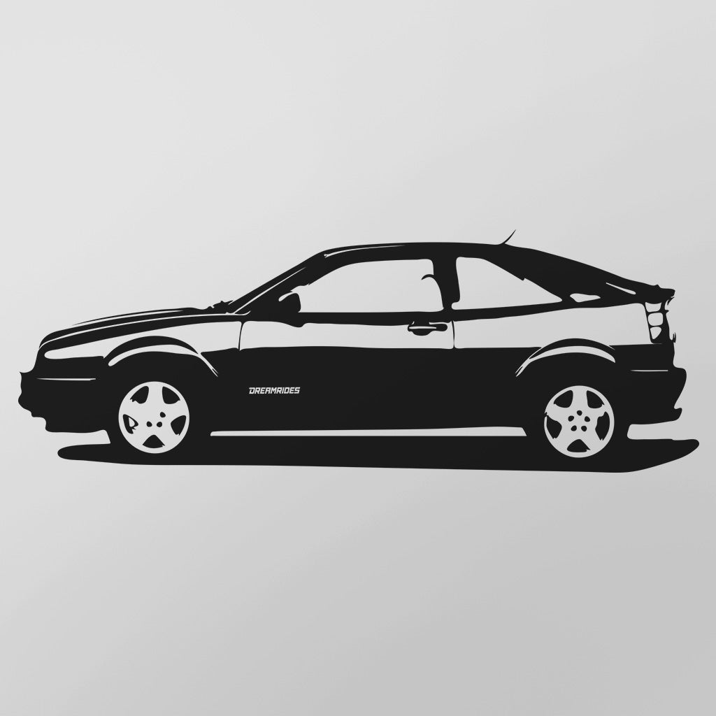 Volkswagen Corrado G60 (1988) - Wandtattoo