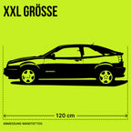 Volkswagen Corrado G60 (1988) - Wandtattoo