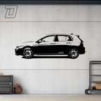 Volkswagen Golf 8 GTI (2020) - Wandtattoo